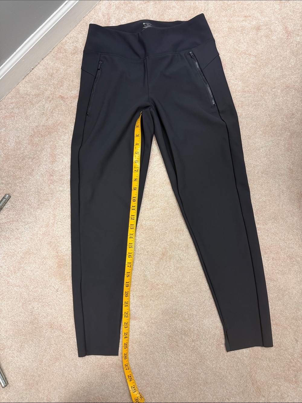 Women’s Black High-Waist Performance Joggers